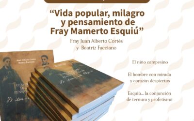 Libro «Vida popular, milagro y pensamiento de Fray Mamerto Esquiú»