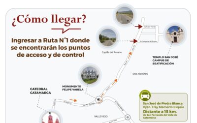 Información y protocolos para quienes participen de la beatificación de Esquiú de modo presencial