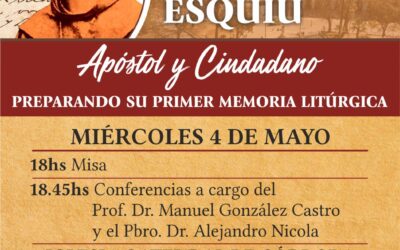 Córdoba. La jornada dedicada al Beato Mamerto Esquiú fue declarada de interés general por la Facultad de Derecho UNC