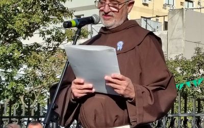 «Huyendo de los aplausos»: Fr. Emilio Andrada recordó la humildad del Beato Esquiú en el acto cívico del 9 de julio